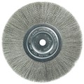 Weiler 8" Narrow Face Crimped Wire Wheel, .006" Fill, 5/8" Arbor Hole 1775